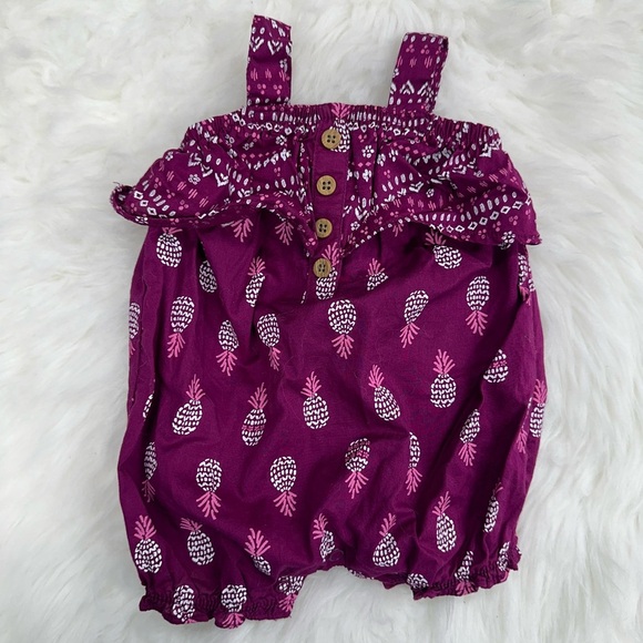 Carter’s Baby Girl Boho Romper - Picture 4 of 6